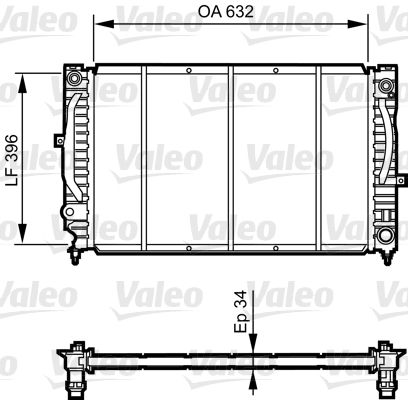 VALEO Radiators, Motora dzesēšanas sistēma 731756