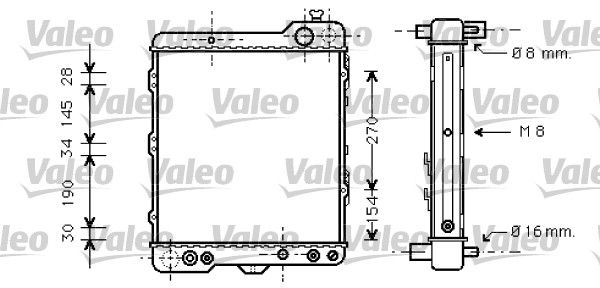 VALEO Radiators, Motora dzesēšanas sistēma 731760