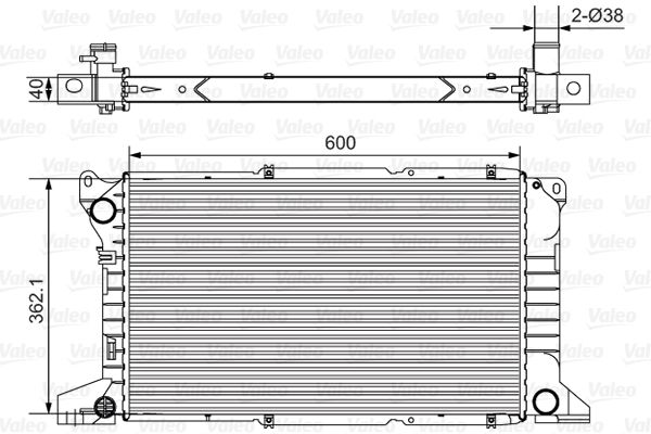 VALEO Radiators, Motora dzesēšanas sistēma 731782