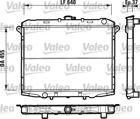 VALEO Radiators, Motora dzesēšanas sistēma 731785