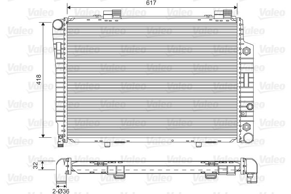 VALEO Radiators, Motora dzesēšanas sistēma 731805