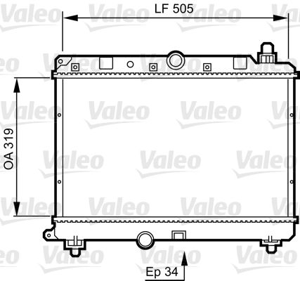 VALEO Radiators, Motora dzesēšanas sistēma 731820