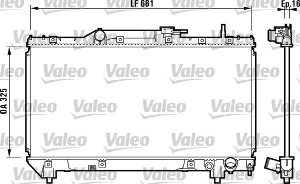 VALEO Radiators, Motora dzesēšanas sistēma 731831