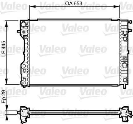 VALEO Radiators, Motora dzesēšanas sistēma 731841