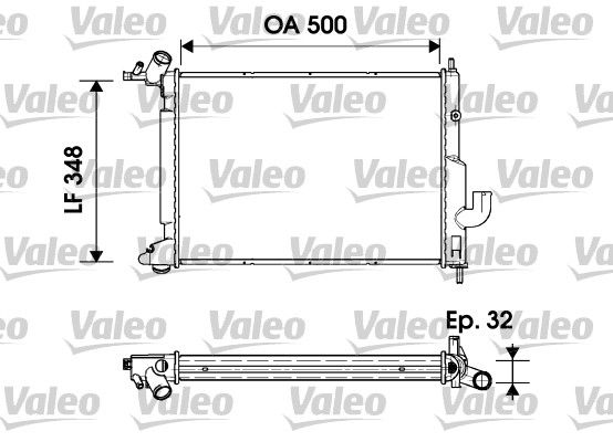 VALEO Radiators, Motora dzesēšanas sistēma 731845