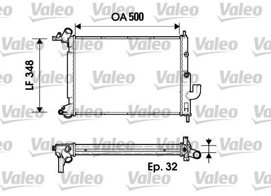 VALEO Radiators, Motora dzesēšanas sistēma 731846