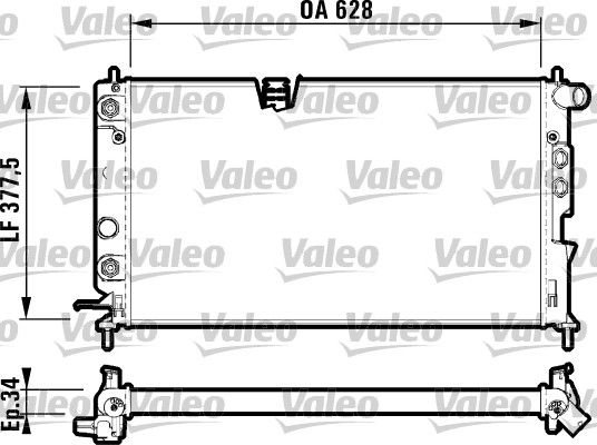 VALEO Radiators, Motora dzesēšanas sistēma 731847