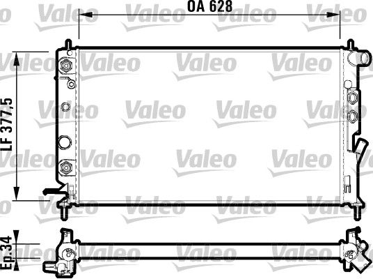 VALEO Radiators, Motora dzesēšanas sistēma 731848