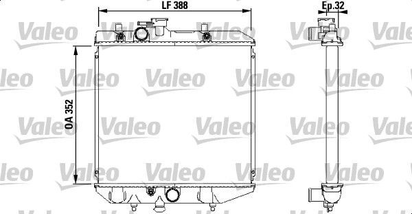 VALEO Radiators, Motora dzesēšanas sistēma 731853