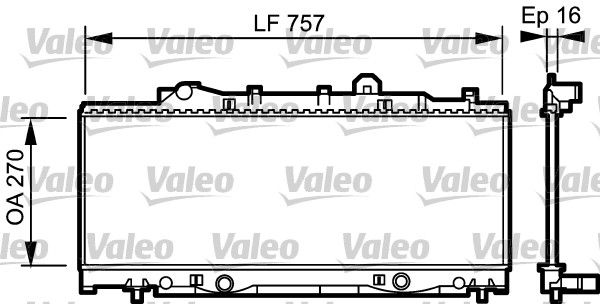 VALEO Radiators, Motora dzesēšanas sistēma 731976