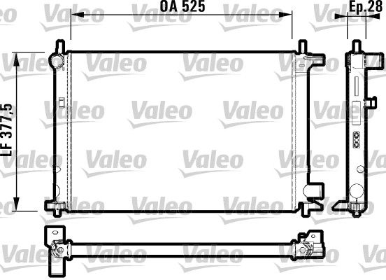 VALEO Radiators, Motora dzesēšanas sistēma 732003