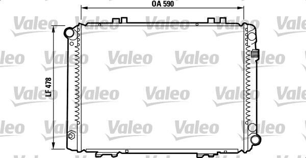 VALEO Radiators, Motora dzesēšanas sistēma 732090