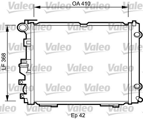 VALEO Radiators, Motora dzesēšanas sistēma 732094