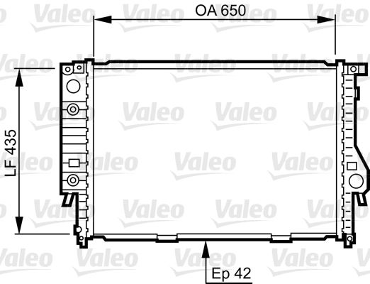 VALEO Radiators, Motora dzesēšanas sistēma 732099