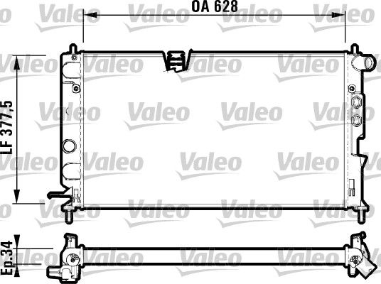 VALEO Radiators, Motora dzesēšanas sistēma 732347