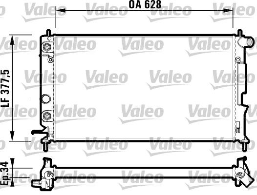 VALEO Radiators, Motora dzesēšanas sistēma 732360