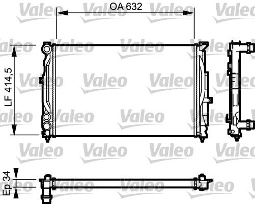 VALEO Radiators, Motora dzesēšanas sistēma 732361