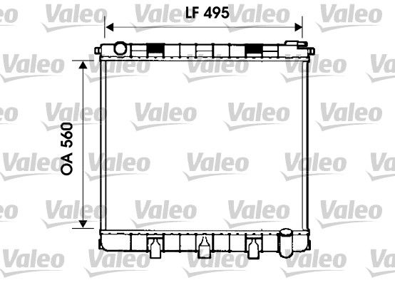 VALEO Radiators, Motora dzesēšanas sistēma 732402