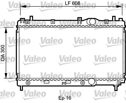 VALEO Radiators, Motora dzesēšanas sistēma 732426