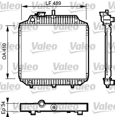 VALEO Radiators, Motora dzesēšanas sistēma 732442