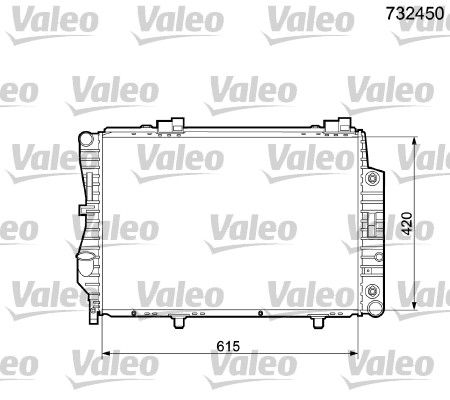 VALEO Radiators, Motora dzesēšanas sistēma 732450