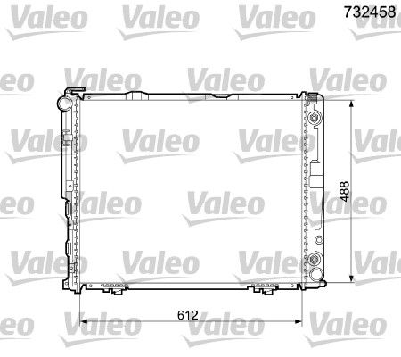 VALEO Radiators, Motora dzesēšanas sistēma 732458