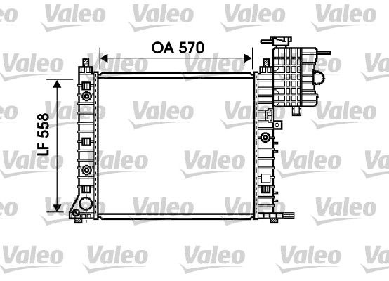VALEO Radiators, Motora dzesēšanas sistēma 732471
