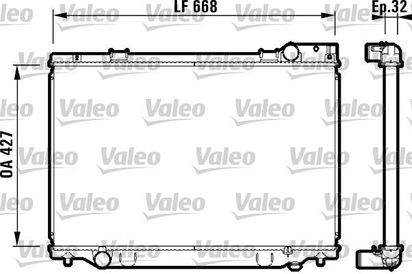 VALEO Radiators, Motora dzesēšanas sistēma 732476