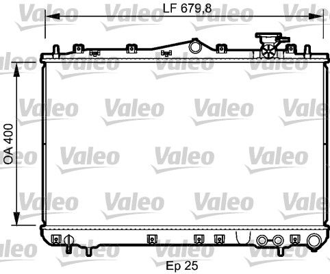 VALEO Radiators, Motora dzesēšanas sistēma 732487