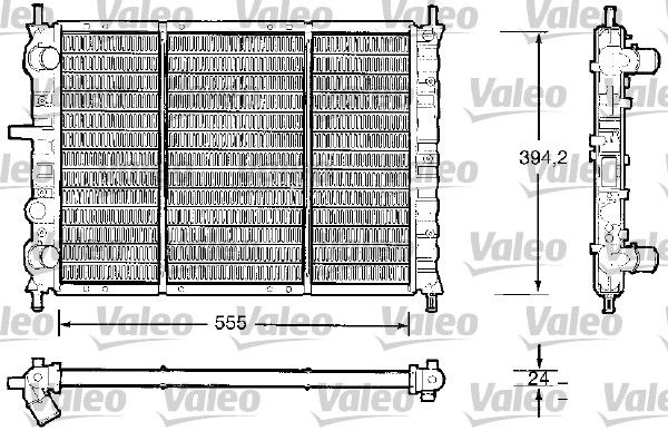 VALEO Radiators, Motora dzesēšanas sistēma 732504