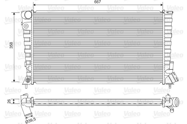 VALEO Radiators, Motora dzesēšanas sistēma 732518