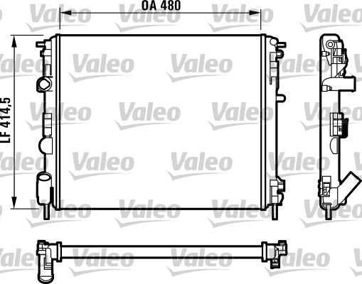 VALEO Radiators, Motora dzesēšanas sistēma 732523