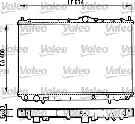 VALEO Radiators, Motora dzesēšanas sistēma 732525
