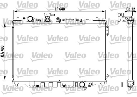 VALEO Radiators, Motora dzesēšanas sistēma 732538