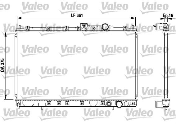 VALEO Radiators, Motora dzesēšanas sistēma 732539