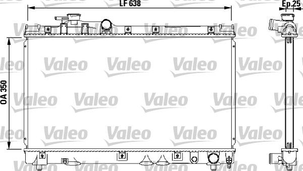 VALEO Radiators, Motora dzesēšanas sistēma 732542