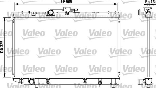 VALEO Radiators, Motora dzesēšanas sistēma 732543