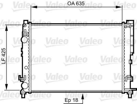 VALEO Radiators, Motora dzesēšanas sistēma 732544