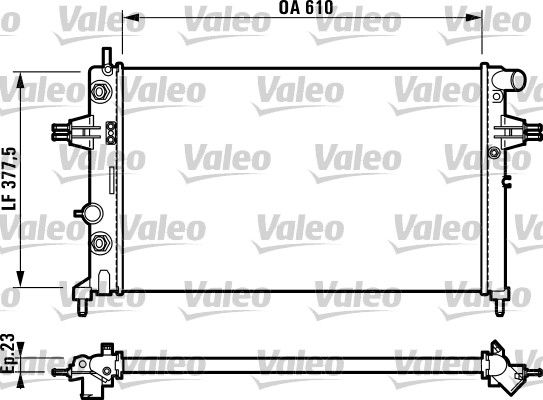 VALEO Radiators, Motora dzesēšanas sistēma 732549