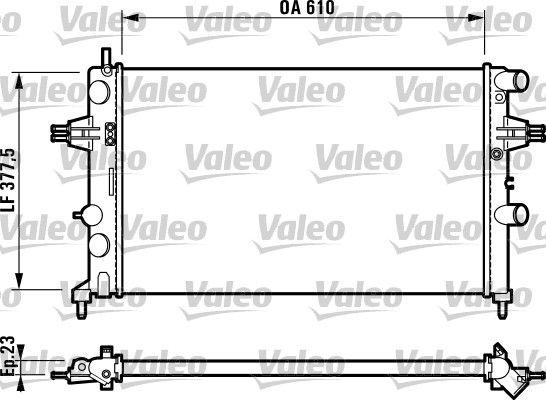 VALEO Radiators, Motora dzesēšanas sistēma 732551
