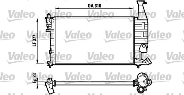 VALEO Radiators, Motora dzesēšanas sistēma 732563