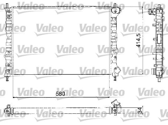 VALEO Radiators, Motora dzesēšanas sistēma 732580