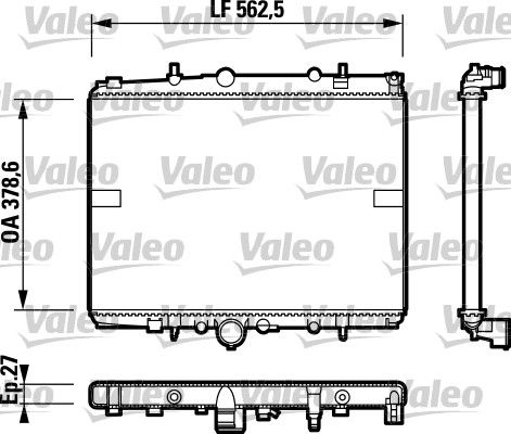 VALEO Radiators, Motora dzesēšanas sistēma 732599