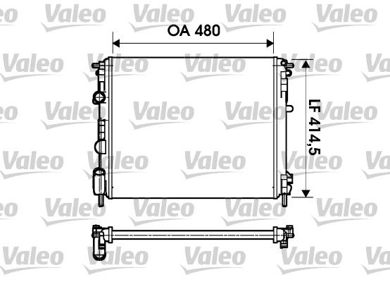 VALEO Radiators, Motora dzesēšanas sistēma 732621