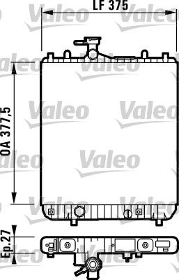 VALEO Radiators, Motora dzesēšanas sistēma 732694