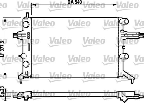 VALEO Radiators, Motora dzesēšanas sistēma 732723