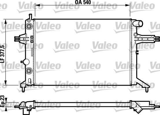 VALEO Radiators, Motora dzesēšanas sistēma 732724