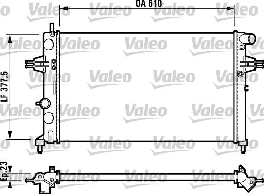VALEO Radiators, Motora dzesēšanas sistēma 732729