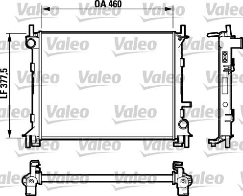 VALEO Radiators, Motora dzesēšanas sistēma 732731