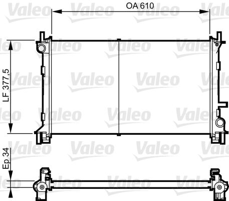 VALEO Radiators, Motora dzesēšanas sistēma 732735